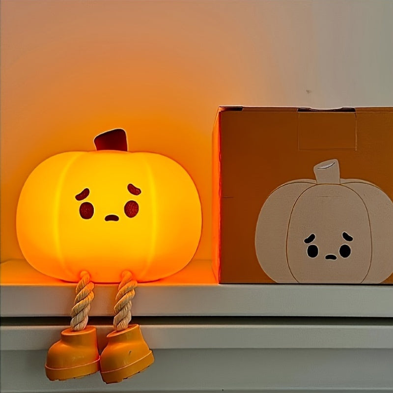 PumpkinGlow Light - USB Oplaadbare LED Nachtlamp