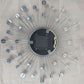 LuxeTime Clock - Elegante Wandklok met Kristaldetails