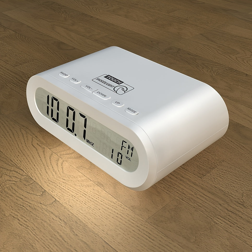 TimeGlow Wekker – LED Digitale Radio met Snooze