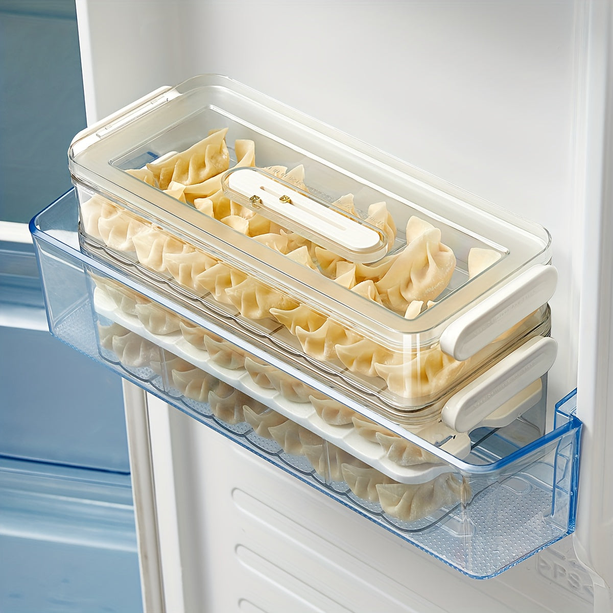 FreshGuard - Elegante Voedselveilige Koelkast Organizer