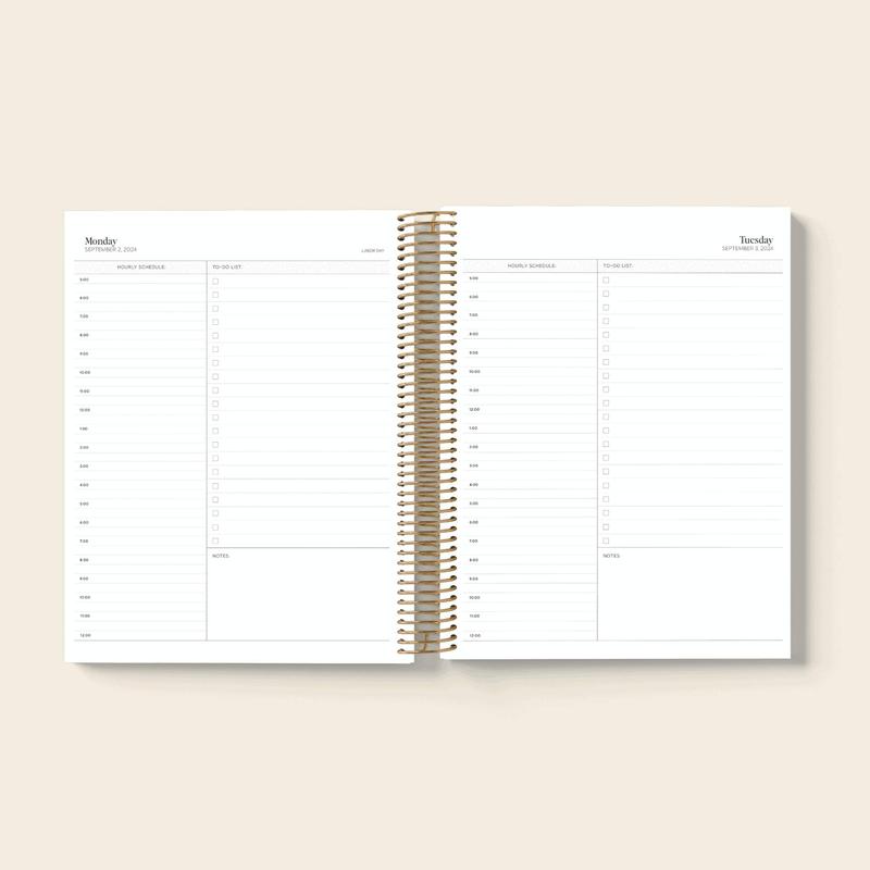 PlanEase - Stijlvolle 24-25 Jaarsplanner voor Efficiëntie