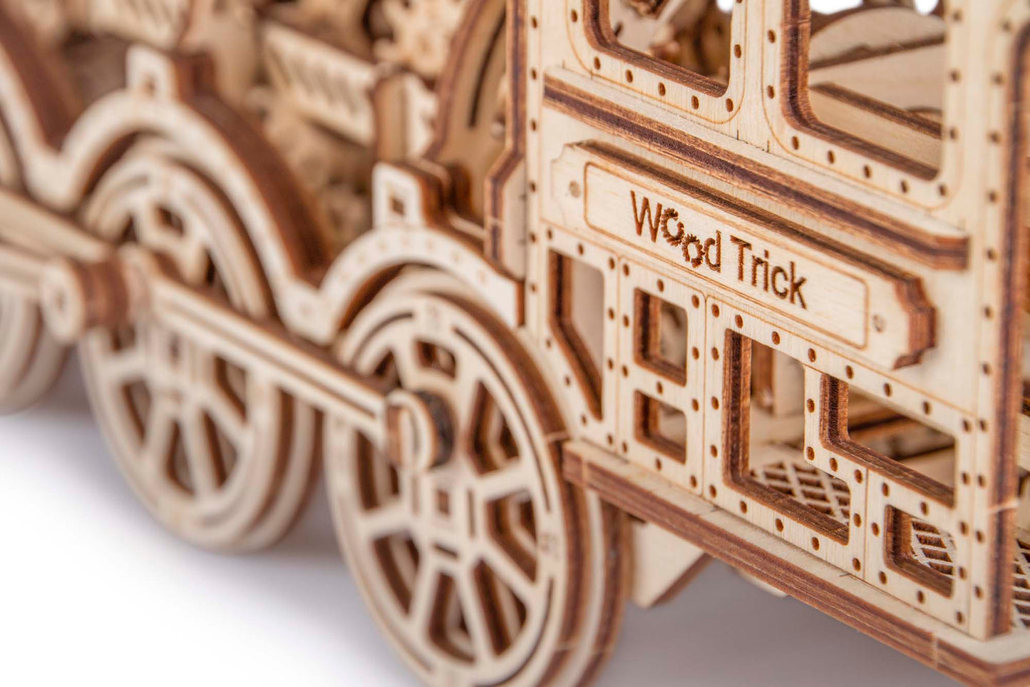 TrainCraft 3D Puzzel - Historische Locomotief met Waggon