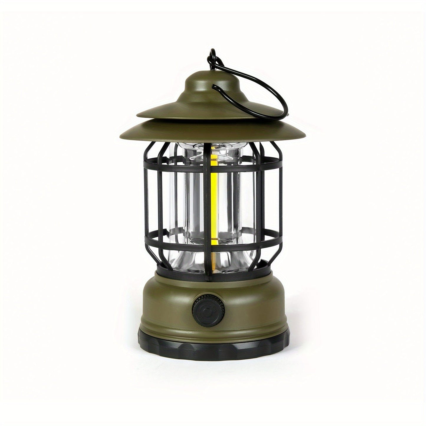 RetroGlow Lamp – Dimbare Oplaadbare LED Buitenverlichting