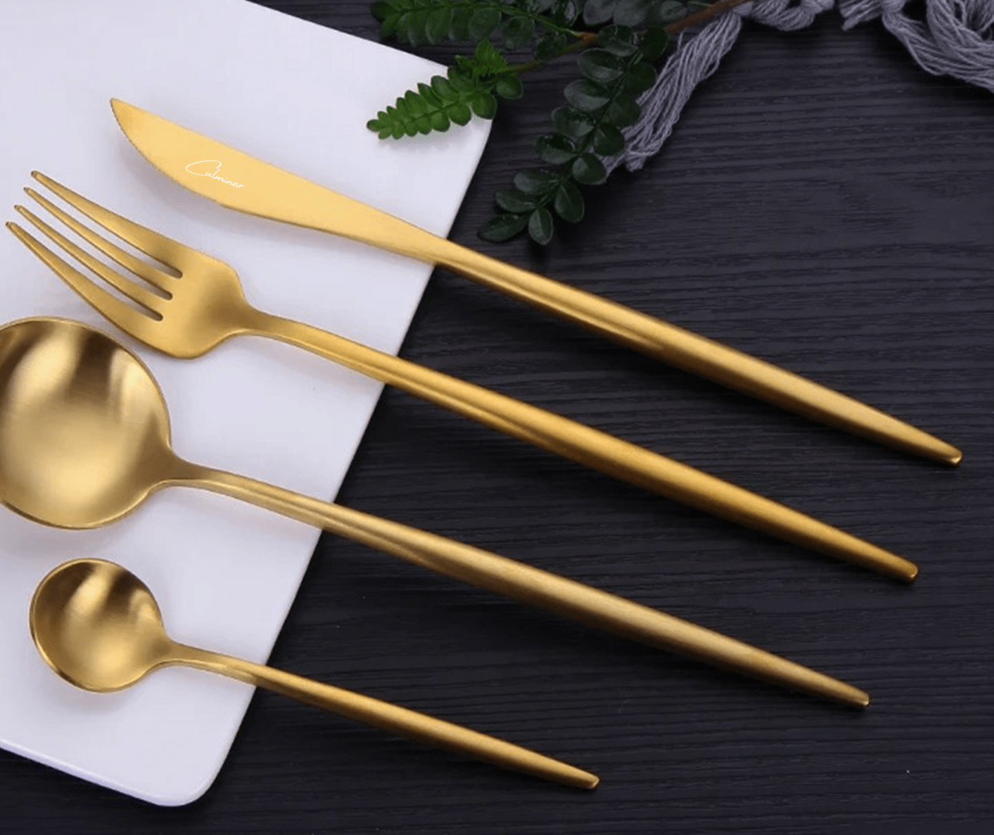 GoudenGlans - Luxe Bestekset van 20 Stuks voor Elegant Dineren