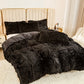 Ultrazachte Pluche Dekbedovertrek Set met Rits - Luxe & Comfort
