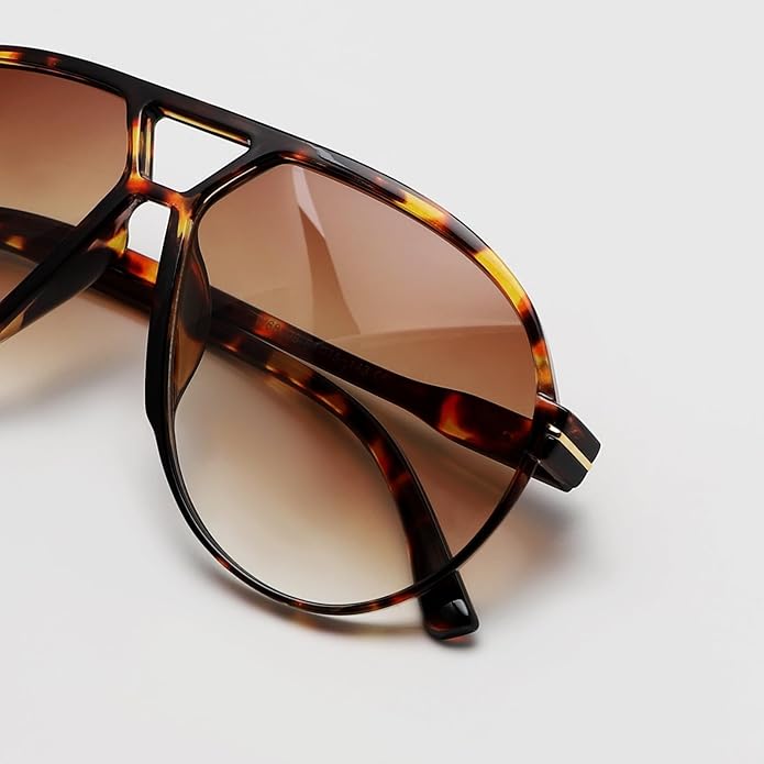 AmaraVision - Retro Grote Aviator Zonnebril