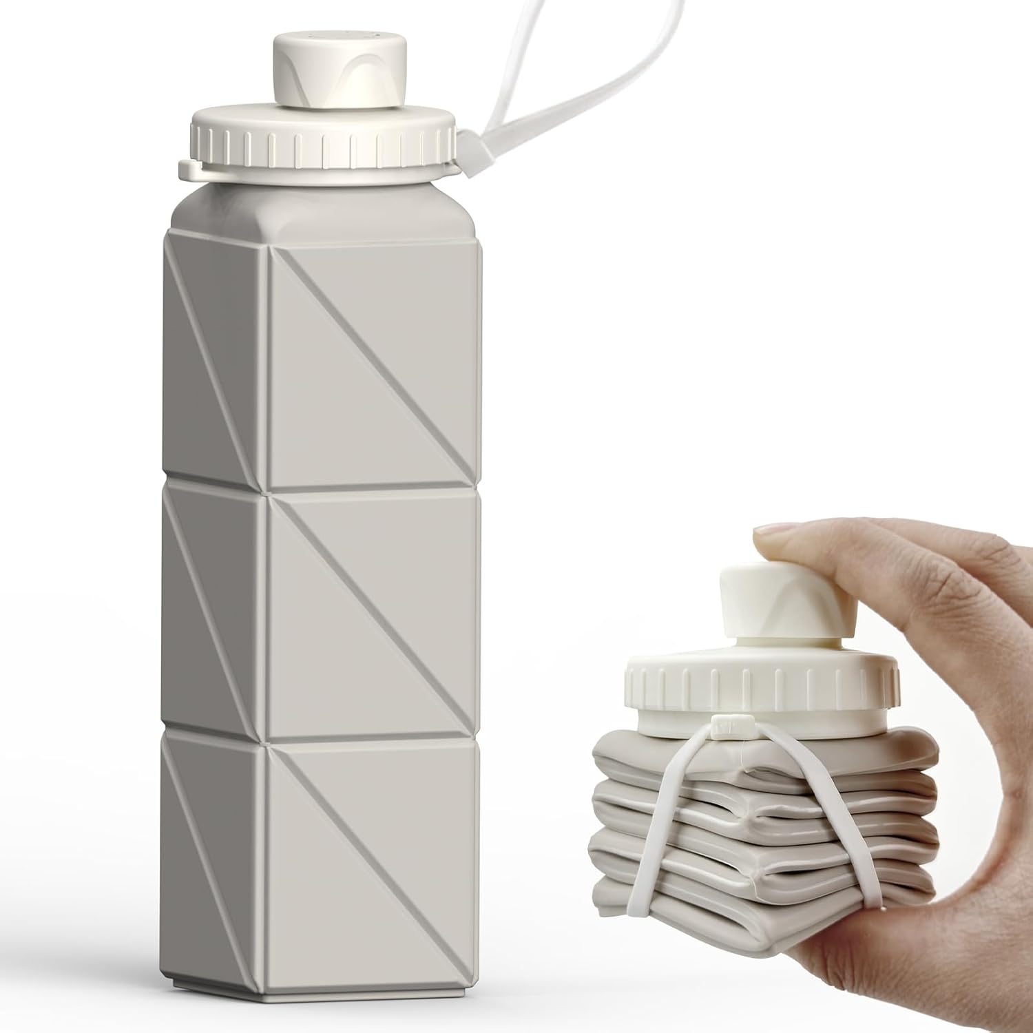 FlexiBottle – Compacte Siliconen Fles 610ml