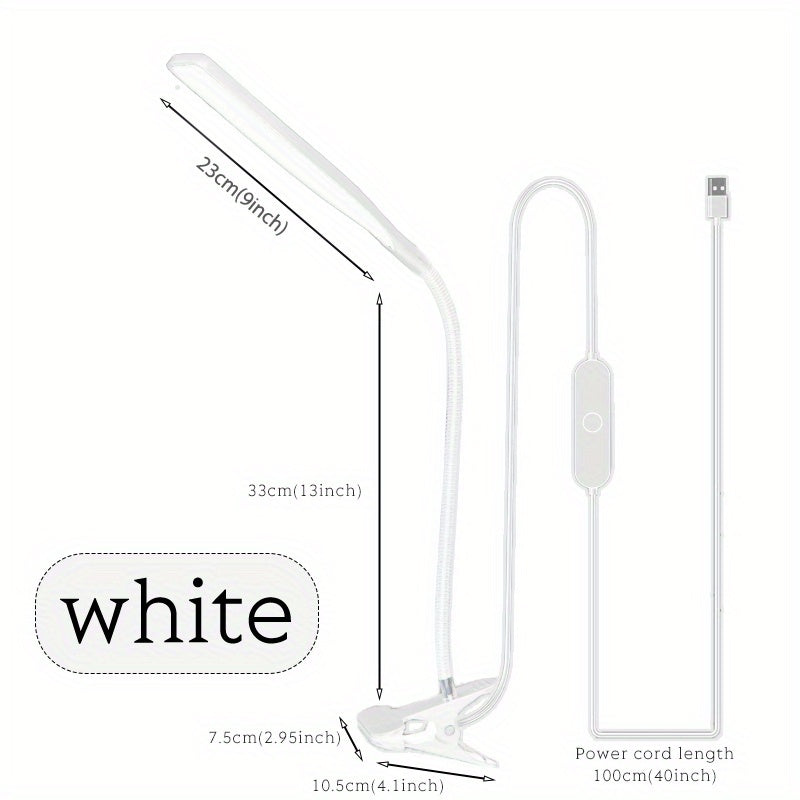 FlexiGlow - Verstelbare LED Bureaulamp met Klem