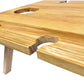 WoodenWine RackTable - Stijlvolle Draagbare Wijnopslag