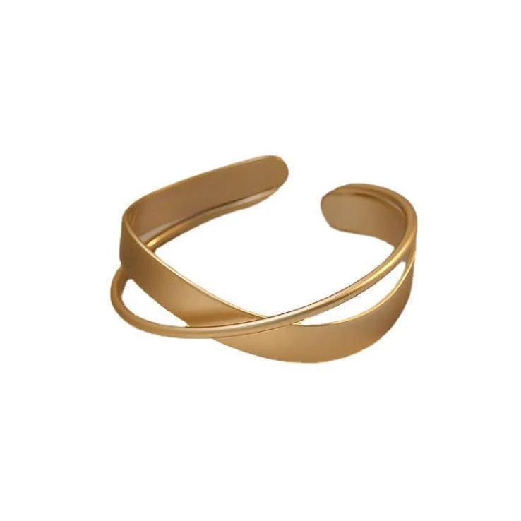 Gouden Oneindigheid Armband - Elisa Matte Afwerking