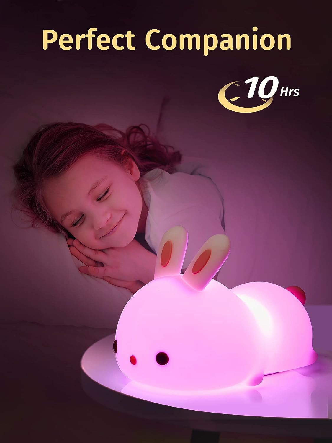 RabbitDream Nachtlamp Magisch Konijn met Kleurveranderend LED-Licht