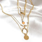Selania - Elegante Halve Maan Ketting