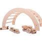 ClimbingArc Kids Toy - Educatief Houten Speeltoestel