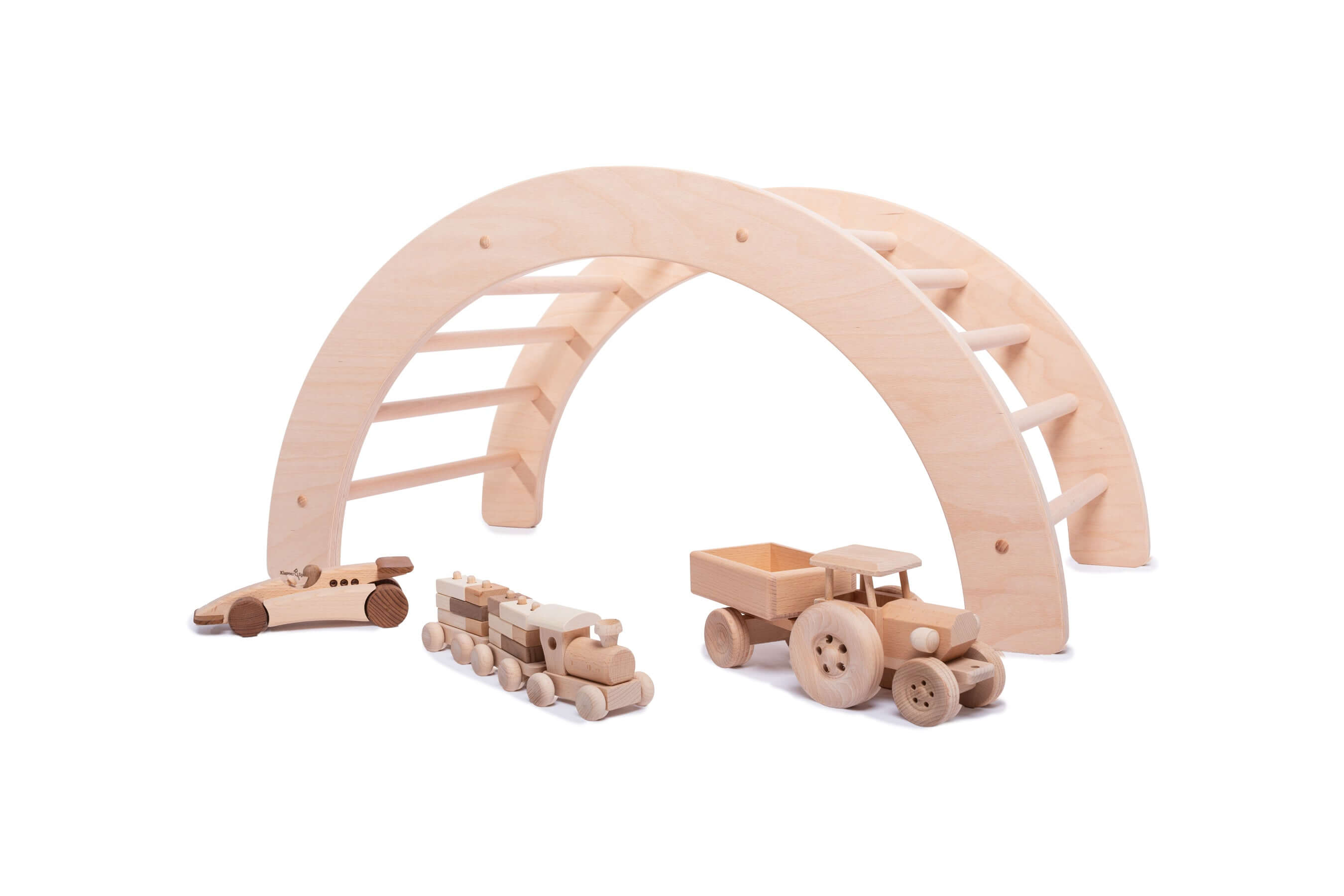 ClimbingArc Kids Toy - Educatief Houten Speeltoestel