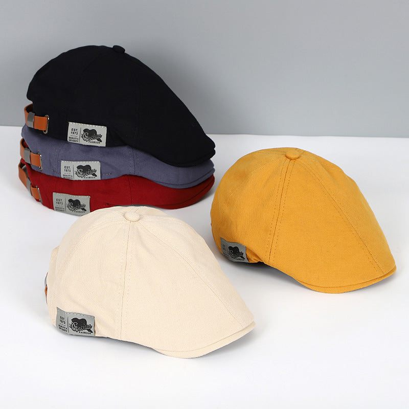 Confido - Stijlvolle Retro Baret voor Zelfvertrouwen
