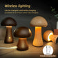 GlowShroom - Sfeervolle Houten LED Nachtlamp