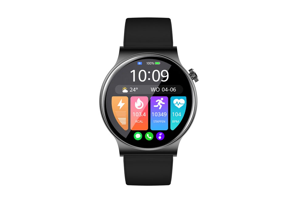 SmartFit Watch - Stijlvolle Multifunctionele Gezondheidstracker