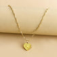 Amara - Elegante Gouden Hart Ketting