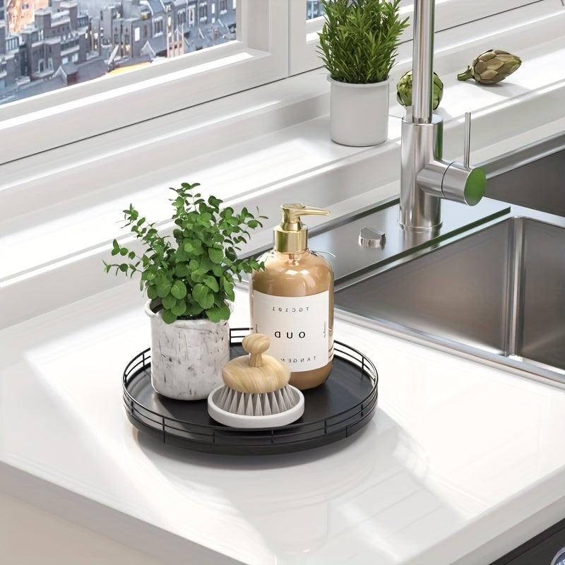 UrbanTray - Elegant Geometrisch Houten Dienblad