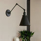 IndustrialFarm – Wandlamp in Zwart/Roest met Landelijke Stijl