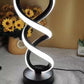 SpiraLux - Elegante Spiral Tafellamp met Kleurkeuze