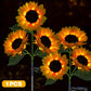 SolarBloom Light – Zonnebloem LED Tuinlamp 3 Koppen