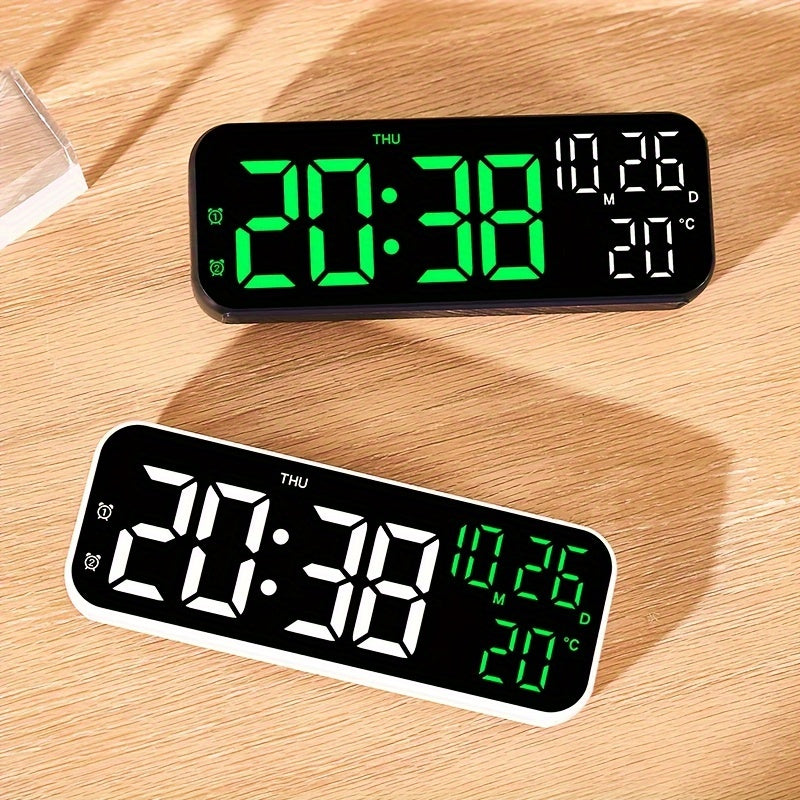 DeskTime - Stijlvolle Digitale USB Klok met Datum