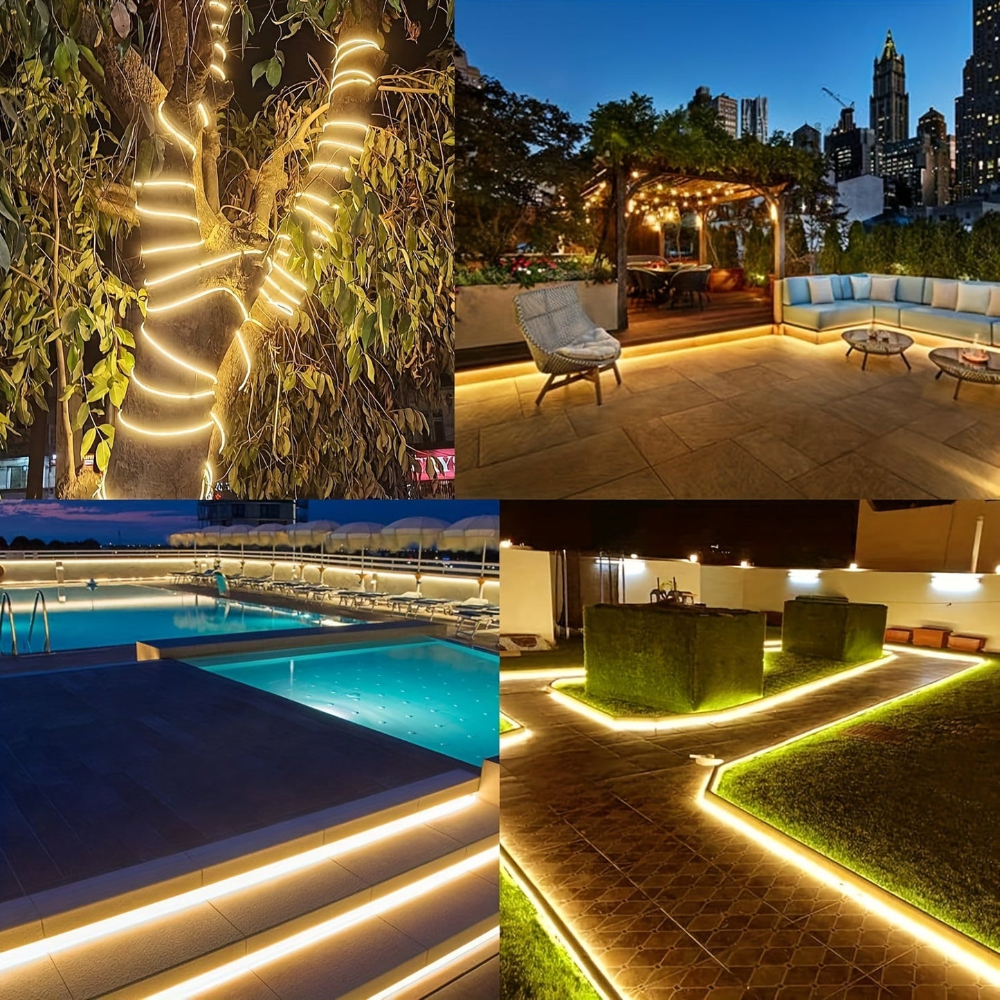 SolarFlex Light – Flexibele LED Strip met Zonne-energie