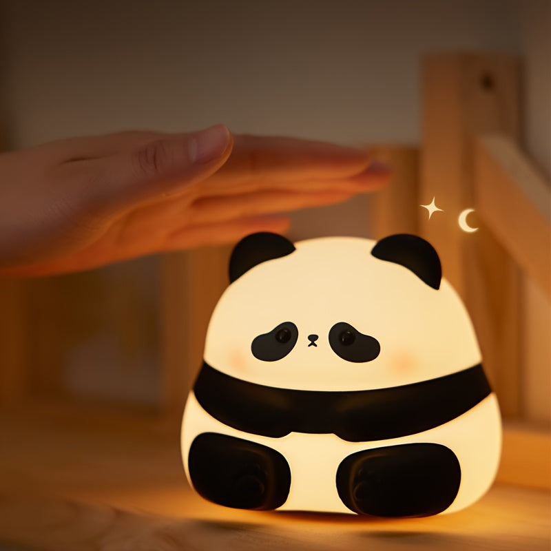 PandaGlow - Grote LED Panda Nachtlamp met Oplaadbare Batterij