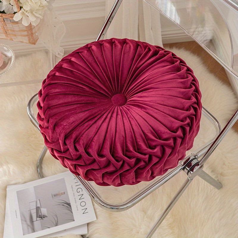 VelvetPumpkin Cushion - Luxe Pluche Kussen voor Comfort