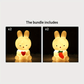 BunnyGlow – Schattige LED Nachtlamp voor Sfeer