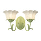 FloraGlow - 3D Glas Bloemenwandlamp voor Sfeerverlichting