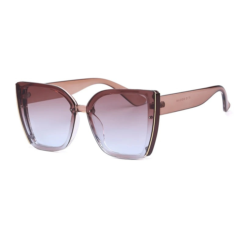 BillieShade - Trendy Vierkante Retro Zonnebril