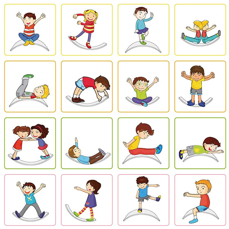 AdventureBoard – Multifunctioneel Evenwichtsbord voor Creatief Spel