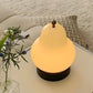 Elegante USB Peervormige Tafellamp met Dimbare LED