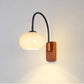 Orbite Wandlamp – Elegante Wandlamp van Kaki Glas