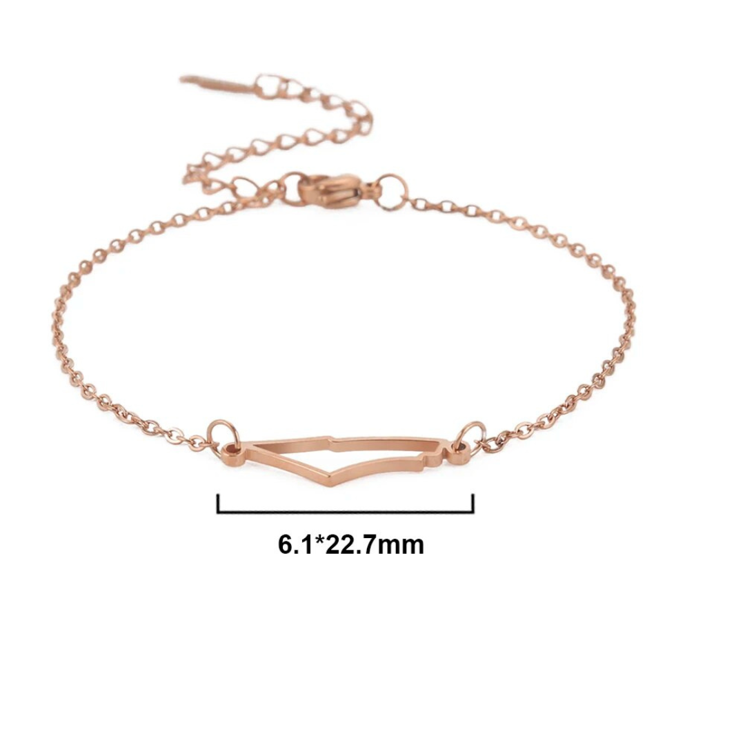 Aurora Hoop Bracelet - Elegante Gouden Sieraden