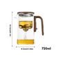 ClearBrew – Elegante Transparante Theepot voor Koffie & Thee