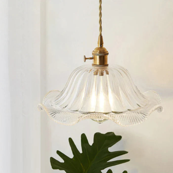 OpulentGlow Pendant – Elegante Glas Hanglamp