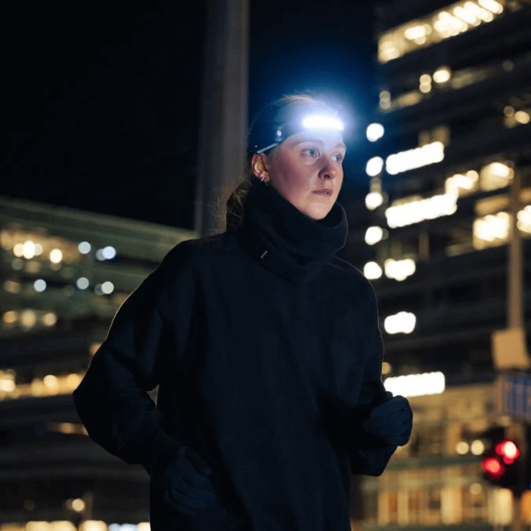 GlowSense - Inductie Hoofdlamp met Sensor (1+1 Gratis)
