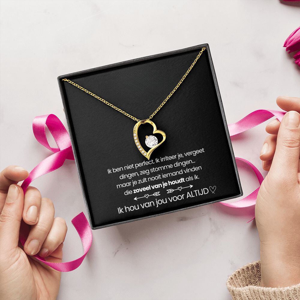 HeartRadiance Necklace – Romantische Hart Ketting voor Haar
