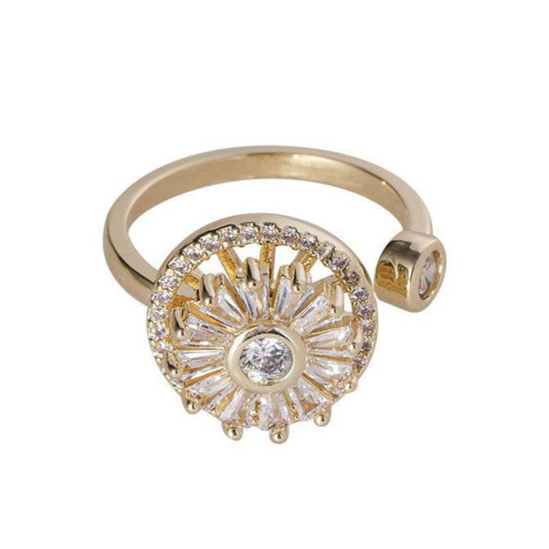 Serenio Spinner Ring – Stressverlichting en Rustgevende Sieraden