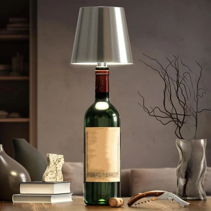 GlowBottle – Stijlvolle Draagbare LED Fleslamp