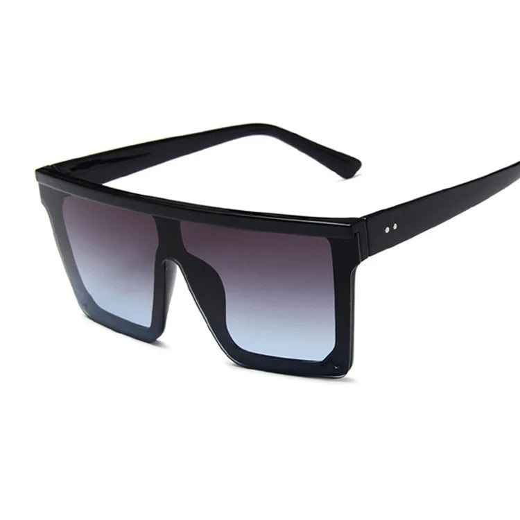 Dirk Shades - Retro Vierkante Zonnebril