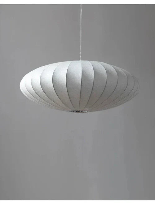 SilkCrown – Luxe Zijden Hanglamp met Kristallen