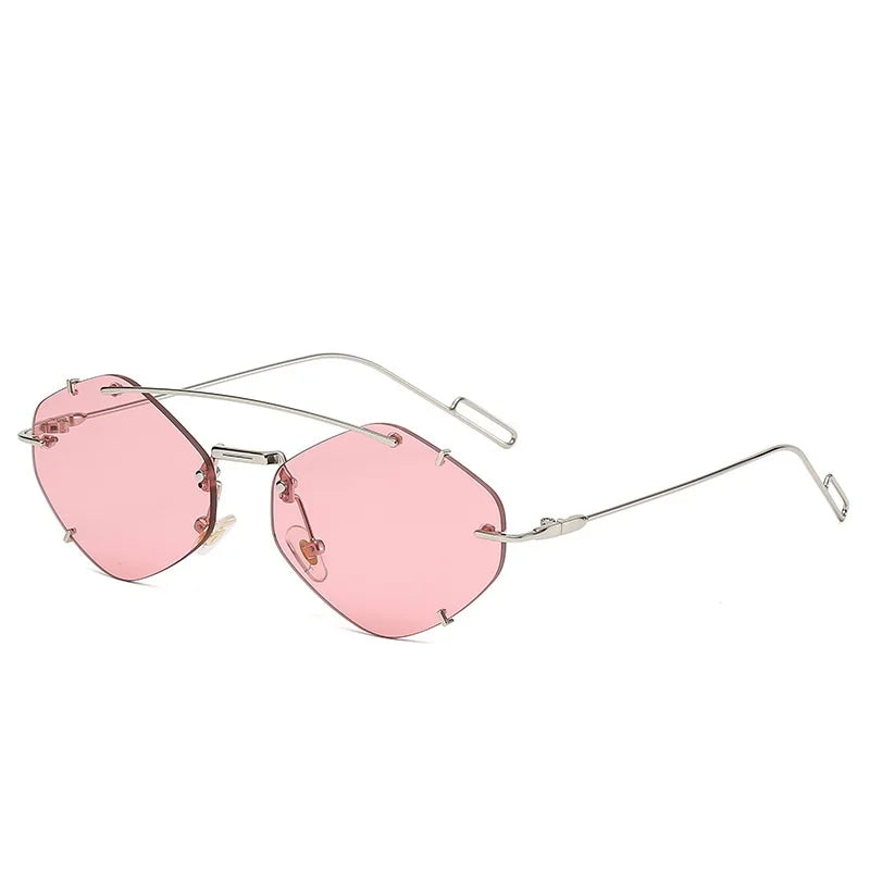 Lucia Eyewear – Trendy Randloze Zonnebril