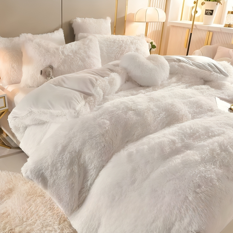VelvetLux – Luxe Fluwelen Dekbedovertrekset voor het Hele Jaar