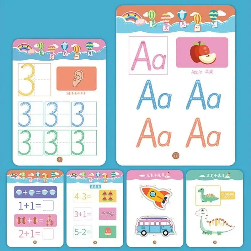 TraceMaster - Educatief Schrijfboekje voor Kinderen