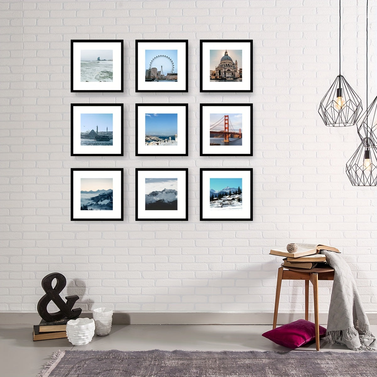 FotoFrame – Stijlvolle Houten Lijsten Set