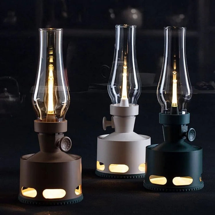 NostalgiaLamp - Vintage LED Lantaarn voor Sfeervolle Avonden